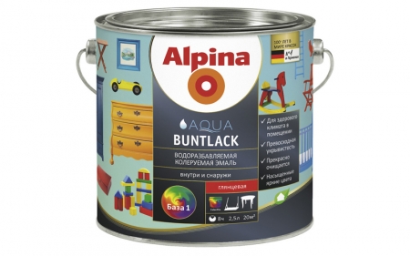 Alpina Aqua Buntlack SM